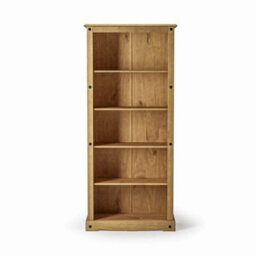 Mews Corona Bookcase Tall Pine Large Mexican Solid Wood - thumbnail 5