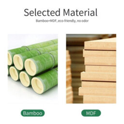 3-In-1 Bamboo Hall Tree Clothes Rail Shoe Rack Stand Coat Hat Umbrella Bag Hang - thumbnail 5
