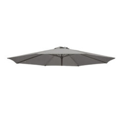 VRUC Replacement Parasol Fabric Umbrella Canopy Cover For 3M 8 Arm Parasols Grey - thumbnail 1