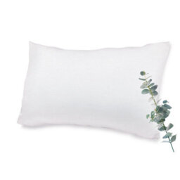 Cold & Flu Season Pillow Case - 100% Soft Polyester Standard Size Pillow Cover Infused With Natural Menthol Eucalyptus Oils