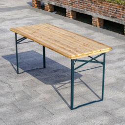 Portable Outdoor Garden Table Folding Picnic Tables Bistro Pub Dining Desk - thumbnail 3