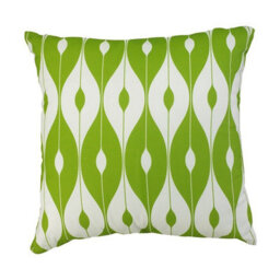 Glendale Garden & Leisure Scatter Cushion 18X18 Pattern Outdoor Garden Furniture Cushion (Pack Of 4) - L46 X W46 Cm - Green - thumbnail 1