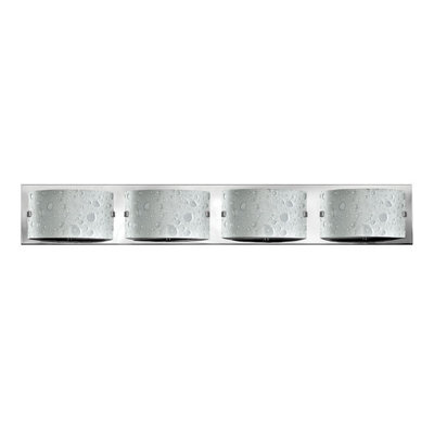 Luminosa Lighting Elstead Daphne 4 Light Bathroom Wall Light Polished Chrome Ip44, G9 - image 1