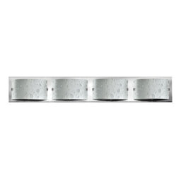Luminosa Lighting Elstead Daphne 4 Light Bathroom Wall Light Polished Chrome Ip44, G9 - thumbnail 1