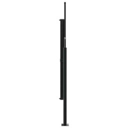 Walplus Retractable Side Awning Garden Sun Shade Canopy Gazebo For Back Door, Porch, Patio Brown 160X500 Cm - thumbnail 4