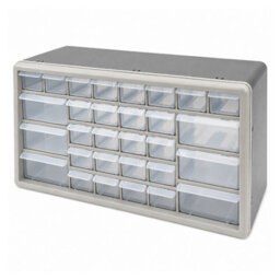 Kct 60 Plastic Multi Drawer Storage Organiser Drawers Cabinet Garage Unit Wall Mountable - thumbnail 4