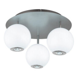 Luminosa Lighting Luminosa Simmons Shade Cluster Ceiling Light Matt Grey 3X Led 3000/4000/6000K - thumbnail 5