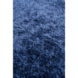 Melrose Super Soft Venus Shaggy Snuggly Plain Navy Area Runner Rug 060/200Cm - thumbnail 3