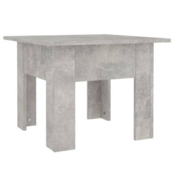 Berkfield Modern Coffee Table Concrete Grey 55X55X42 Cm Engineered Wood - thumbnail 1