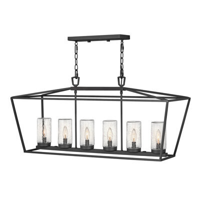 Luminosa Lighting Luminosa Hinkley Alford Place Outdoor Pendant Ceiling Light Museum Black, Ip44 - image 1