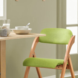 Sobuy Fst92-Grx4,set Of 4 Folding Chairs Padded Wooden Dining Office Desk Chairs Green,w47Xd51Xh78 - thumbnail 6