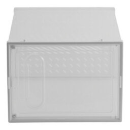 Thehotsale 12 Pcs Clear Shoe Box Plastic Stackable Shoe Storage Box With Magnetic Door 18.5Cm H X 33.5Cm W - thumbnail 3