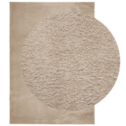 Walplus Rug Huarte Short Pile Soft And Washable Sand 120X170 Cm - thumbnail 3