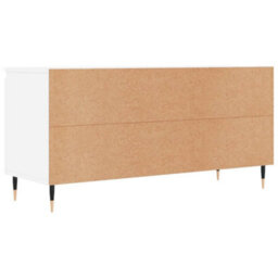 Berkfield Sturdy Tv Cabinet White 104X35X50 Cm Engineered Wood - thumbnail 8