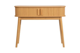 Oak Brown Axel Console Table Birlea - thumbnail 7