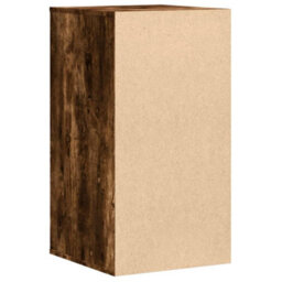 Berkfield Corner Chest Of Drawers Smoked Oak 40X41X76 Cm Engineered Wood - thumbnail 7