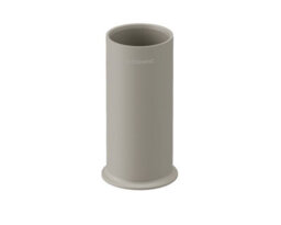 Cosmic Toothbrush Holder, Bathroom Tumbler, Beige, Award-Winning Design, Geyser Collection