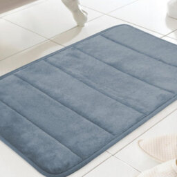 Country Club Everyday Memory Foam Bath Mat Blue 43X61Cm - thumbnail 3