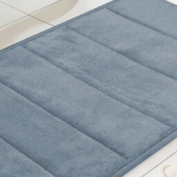 Country Club Everyday Memory Foam Bath Mat Blue 43X61Cm - thumbnail 4