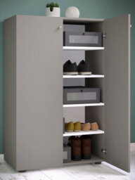Vcm Xl Wood Large Shoe Cabinet Lona 5 - thumbnail 3