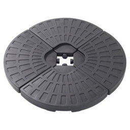 Breeins Black Outdoor Garden Patio Cantilever Parasol Patio Umbrellas For Backyard And Pool With Fillable Base And Cross Base - thumbnail 6
