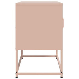 Berkfield Tv Cabinet Pink 68X39X60.5 Cm Steel - thumbnail 7