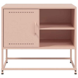 Berkfield Tv Cabinet Pink 68X39X60.5 Cm Steel - thumbnail 6