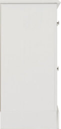 Seconique Stratford 2 Door 2 Drawer Sideboard White Shabby Chic - thumbnail 7