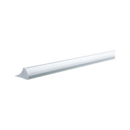 Paulmann 70440 Corner Profile For Decorative Room Lighting With Led Strips In Any Light Colour 100 Cm Grey Plastic Can - thumbnail 1