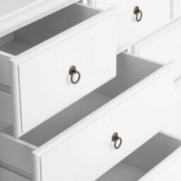 Statement Furniture Romance True White 3 Over 4 Chest Of Drawers - thumbnail 7