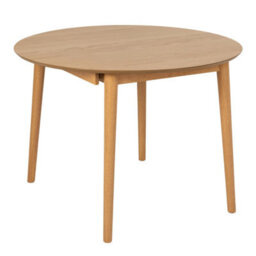 Furniture To Go Montreux Round Extending Dining Table In Oak 115-154 Cm