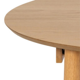 Furniture To Go Montreux Round Extending Dining Table In Oak 115-154 Cm - thumbnail 7