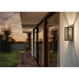 Loops 2 Pack Elegant Modern Black Indoor Wall Light For Home Decor - Model 900136 - thumbnail 3