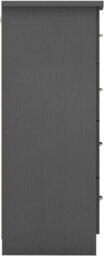 Seconique Nevada 3+2 Drawer Chest 3D Effect Grey - thumbnail 7