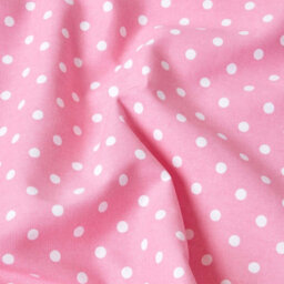 Homescapes Cotton Pink Polka Dots And Stripes Sofa Throw - thumbnail 4