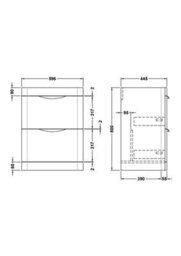 Hudson Reed Parade Floor Standing Vanity Unit - thumbnail 2