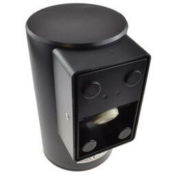 Kenable Outdoor Down Light Wall-Mounted Gu10 Ip44 Garden Rounded Lamp Black - thumbnail 3