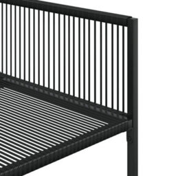 Walplus 13 Piece Garden Outdoor Dining Set Suitable For Backyard, Patio Black Poly Rattan - thumbnail 5