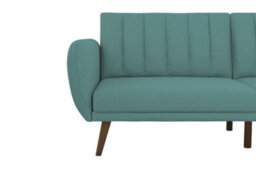 Novogratz Brittany Sofa Bed In Fabric Light Blue - thumbnail 5