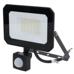 AB Tools 30 Watt Led Mini Floodlight With Sensor Lighting 2400 Lumens Ip65 + Bracket 6Pc - thumbnail 3