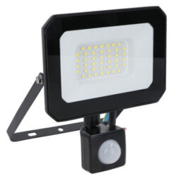 AB Tools 30 Watt Led Mini Floodlight With Sensor Lighting 2400 Lumens Ip65 + Bracket 6Pc - thumbnail 2