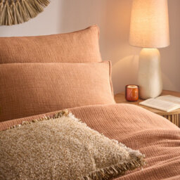 Yard Ribble Stone Washed 100% Cotton Duvet Cover Set - thumbnail 2