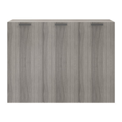 GoodHome Atomia Grey Oak Effect Office & Living Storage - image 1