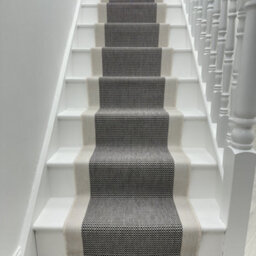 Vichy Stair Runner - Reversible, Durable & Hardwearing Carpet For Stairs & Staircases, Multiple Lengths - thumbnail 3