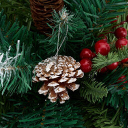 Living And Home Single-Piece Artificial Mushroom-Shaped Christmas Tree, 44Cm W X 51.5Cm H - thumbnail 3