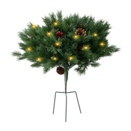 Living And Home Single-Piece Artificial Mushroom-Shaped Christmas Tree, 44Cm W X 51.5Cm H - thumbnail 2