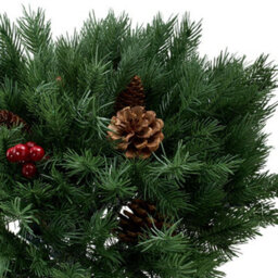 Living And Home Single-Piece Artificial Mushroom-Shaped Christmas Tree, 44Cm W X 51.5Cm H - thumbnail 4