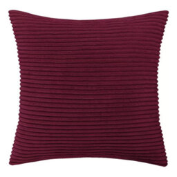 Ameha Red Velvet Cushion Set, 18X18 Inch, Includes 2 Filled Cushions & 2 Covers, Soft, Breathable & Hypoallergenic - thumbnail 3