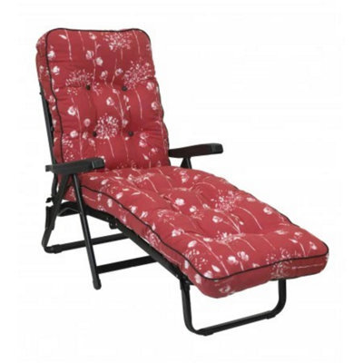 Glendale Garden & Leisure Glendale Deluxe Garden Sun Bed Renaissance Rouge