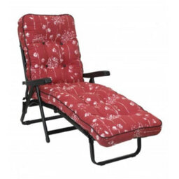 Glendale Garden & Leisure Glendale Deluxe Garden Sun Bed Renaissance Rouge